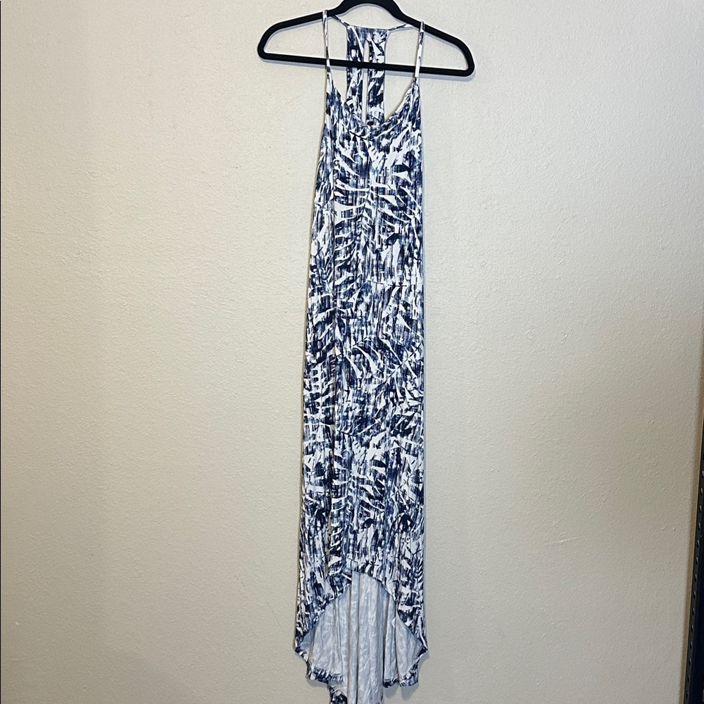 Cynthia Rowley Racer back keyhole back white maxi athletic dress Size Medium